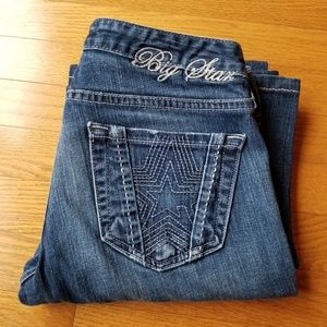 Big Star Jean's size 27 with stars